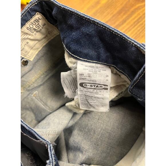 G-Star RAW GS 3301 South East Flare Y2K Vintage Jeans - Picture 6 of 6